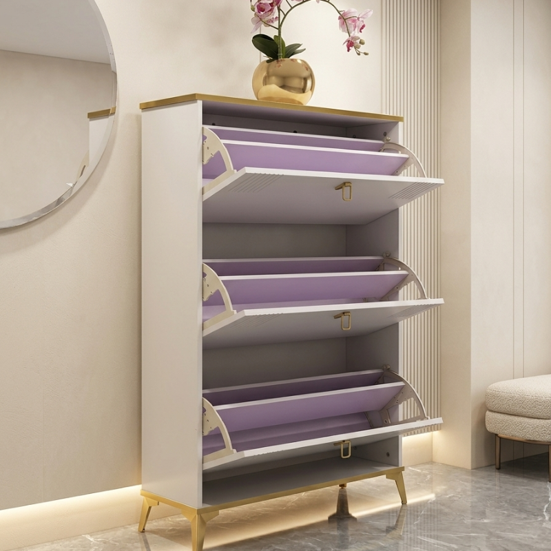Meuble chaussures moderne-Console d’entrée