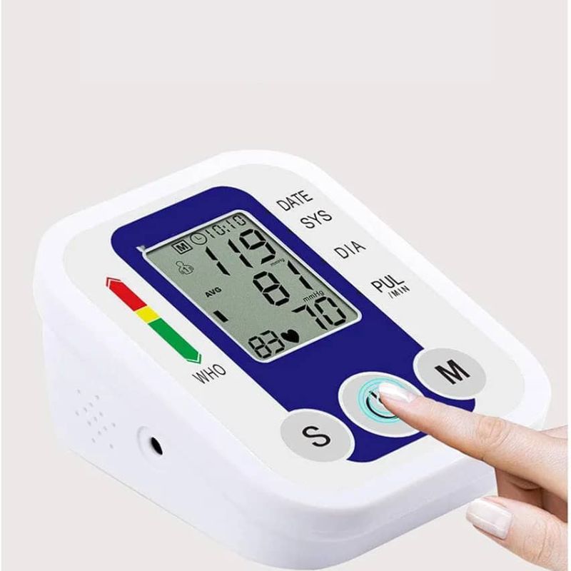 Tensiomètre Électronique Bras-Transmission Fréquence Cardiaque