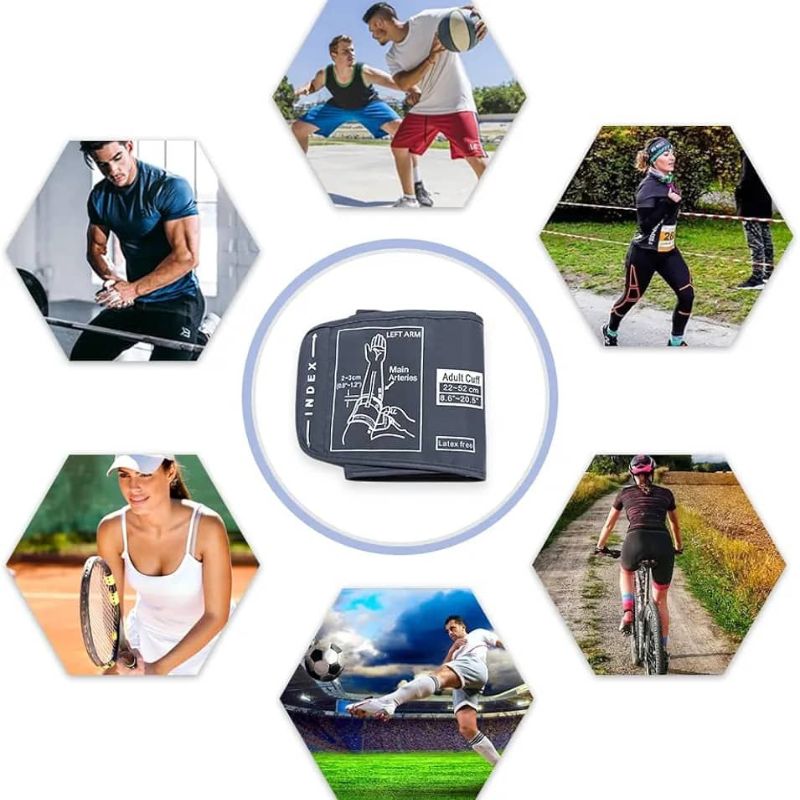 Tensiomètre Électronique Bras-Transmission Fréquence Cardiaque