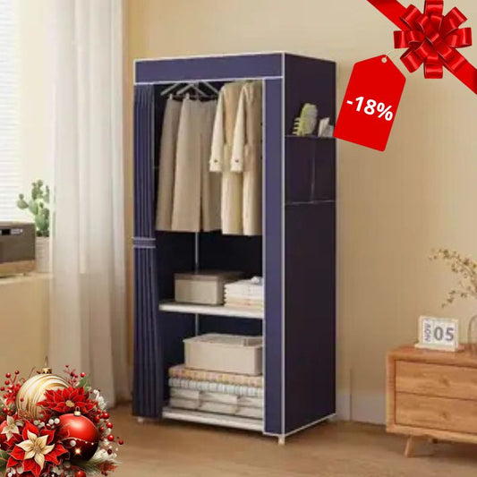 Armoire de Rangement/Penderie Dressing en Tissu