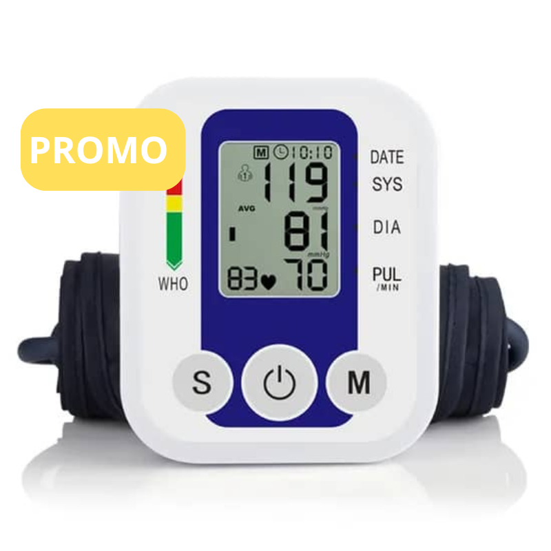 Tensiomètre Électronique Bras-Transmission Fréquence Cardiaque