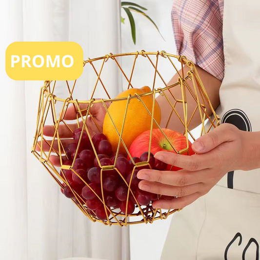 Corbeille-Panier à Fruits Pliable Multifonctionnel