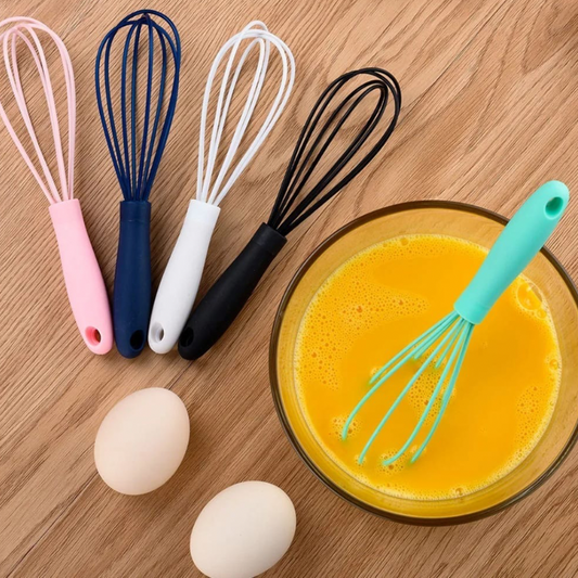 Fouets en Silicone Alimentaire Lot de 4 – Ustensiles Cuisine | Atishomedakar