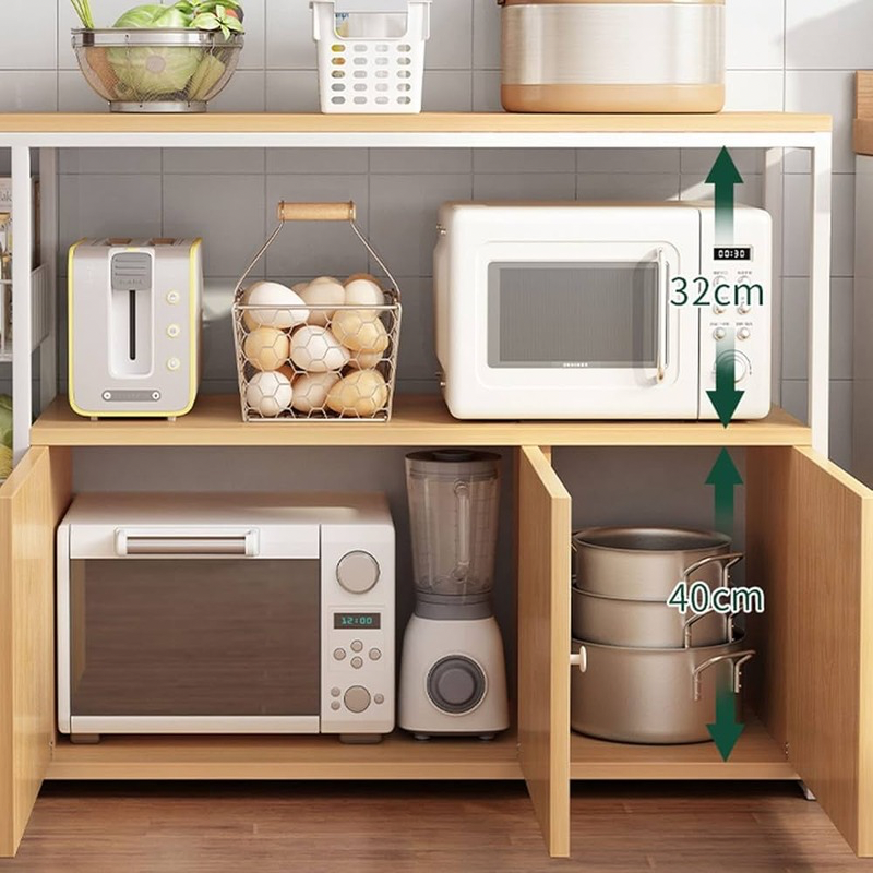 Étagère de rangement de cuisine à 4 niveaux