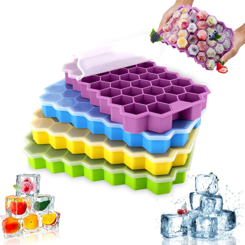 Moule à Glaçons en Silicone-1pièce (couleur aléatoire)
