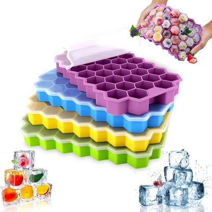 Moule à Glaçons en Silicone-1pièce (couleur aléatoire)