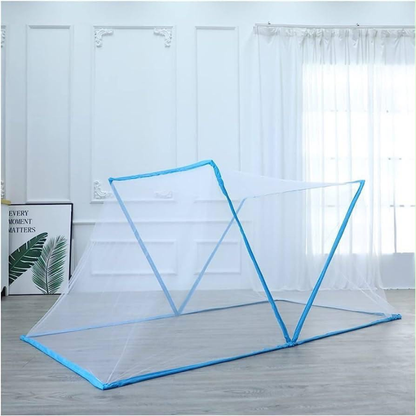 Moustiquaire 3 places anti-Insectes-Rideau de Lit Portable Pliant