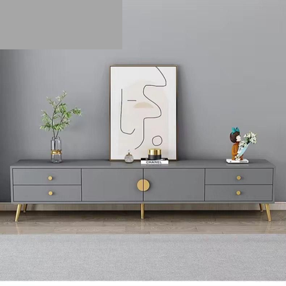 Meuble TV Moderne-Gris