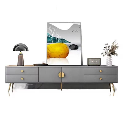 Meuble TV Moderne-Gris1