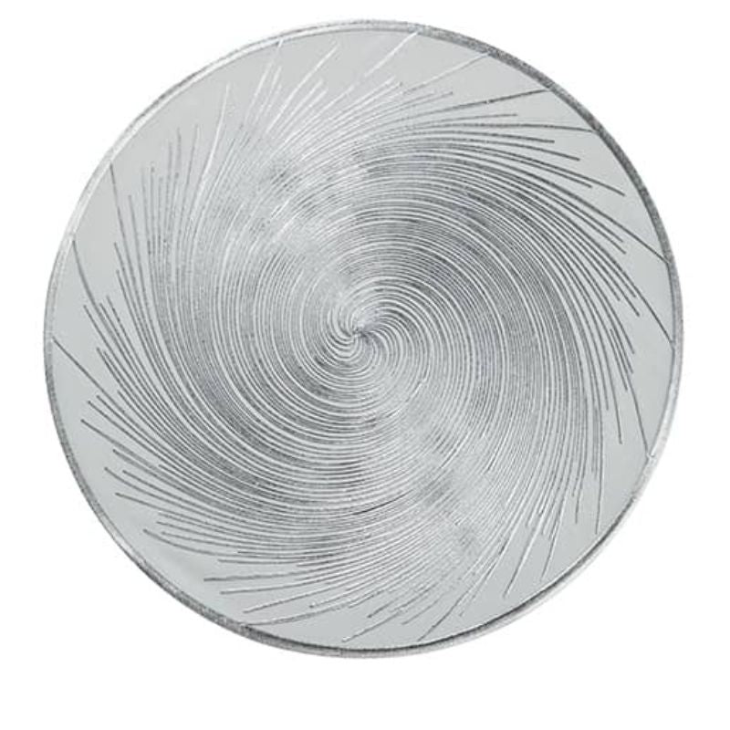 Set De Table(lot de 6)-Spiral Argent