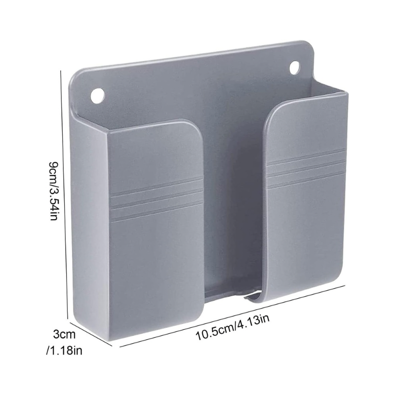 Support mural télécommande téléphone 2