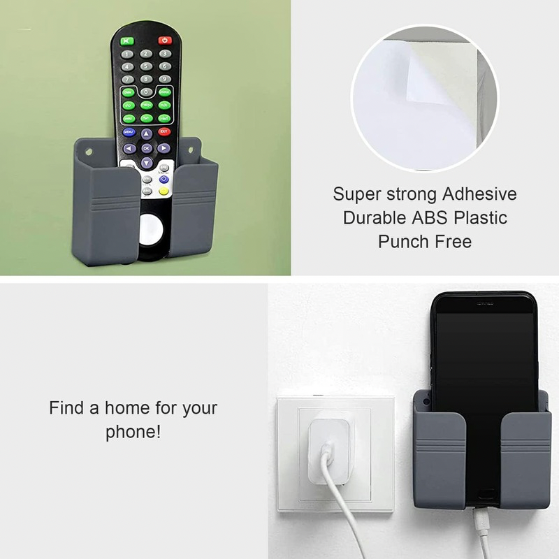 Support mural télécommande téléphone 3
