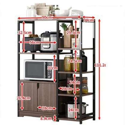 Etagère de Cuisine - Rangement et Support de Four à Micro-onde