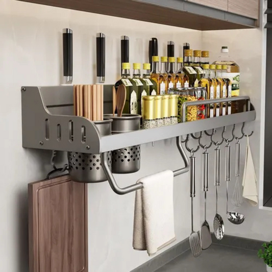 Etagère Murale de cuisine Multifonction-60cm